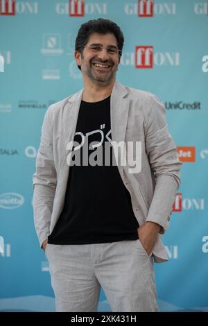 Giffoni Valle Piana, Italy. GIFFONI FILM FESTIVAL 2024 from July 19 to 28, 2024 in Giffoni Valle Piana-Italy. Mario Parruccini, the Director of Gormiti – The New Era, attends the photocall at the 54th Giffoni Film Festival 2024. July 20, 2024 in Giffoni Valle Piana, Italy Credit: Andrea Guli/Alamy Live News Stock Photo