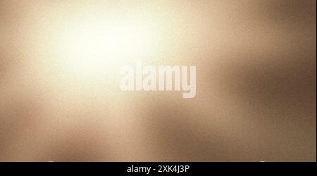 Golden orange bokeh rays on soft dark background, abstract, color gradient, rough texture, grainy noise. Stock Photo