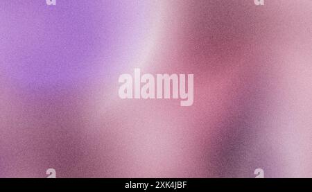 Pink-lilac gradient abstract bokeh background, texture, grainy noise. Stock Photo