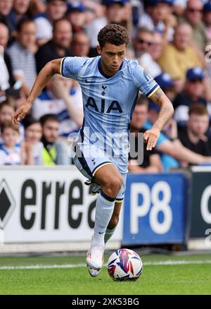 London, UK. 20th July, 2024. Brennan Johnson of Tottenham during the Pre Season Friendly match at the Kiyan Prince Foundation Stadium, London. Picture credit should read: David Klein/Sportimage Credit: Sportimage Ltd/Alamy Live News Stock Photo