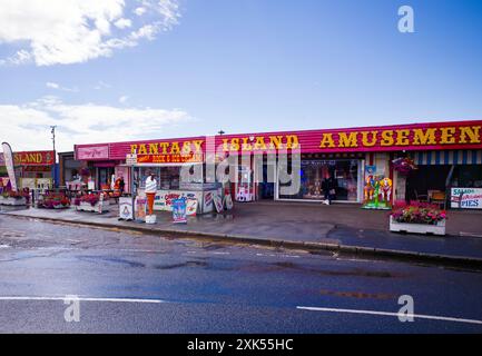 Fantasy Island Amusement arcade on Canvey Island, Essex Stock Photo