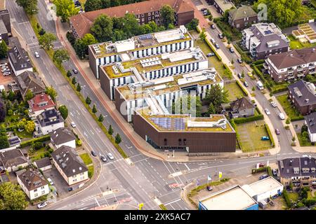 Luftbild, Hochschule Ruhr West Campus Bottrop, Nord-Ost, Bottrop, Ruhrgebiet, Nordrhein-Westfalen, Deutschland ACHTUNGxMINDESTHONORARx60xEURO *** Aerial view, Hochschule Ruhr West Campus Bottrop, North East, Bottrop, Ruhr area, North Rhine-Westphalia, Germany ATTENTIONxMINDESTHONORARx60xEURO Stock Photo