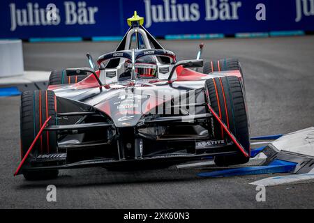 London, Royaume Uni. 21st July, 2024. 13 DA COSTA Antonio Felix (prt), TAG HEUER Porsche Formula E Team, Porsche 99X Electric, action during the 2024 Hankook London ePrix, 10th meeting of the 2023-24 ABB FIA Formula E World Championship, on the ExCeL London from June 18 to 21, 2024 in London, United Kingdom - Photo Paulo Maria/DPPI Credit: DPPI Media/Alamy Live News Stock Photo