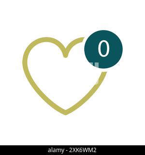 Favorites icon. E-commerce sign. Graph symbol for your web site design, logo, app, UI. Vector illustration, EPS10. Stock Vector