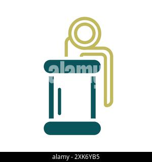 Hand flash grenade of special forces vector isolated icon. Police explosive. Weapon sign. Graph symbol for your web site design, logo, app, UI Stock Vector
