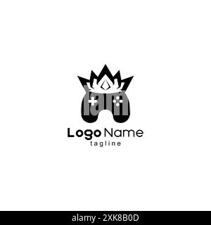 king console logo design vector Stock Vector