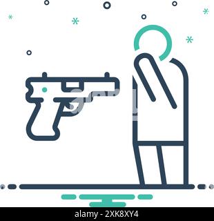 Icon for threatening,menacing Stock Vector Image & Art - Alamy
