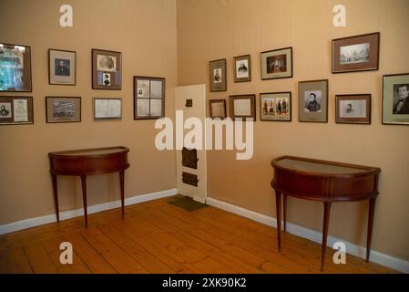 NOVOSPASSKOYE, RUSSIA - JULY 13, 2024: One of the rooms in the museum-estate of composer M.I. Glinka. Novospasskoye, Smolensk region. Russia Stock Photo