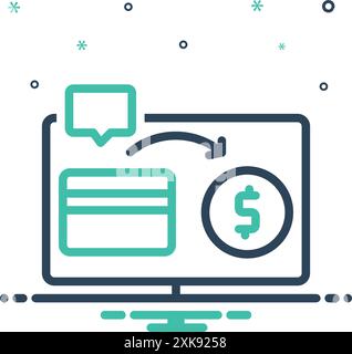 Icon for methods,process Stock Vector