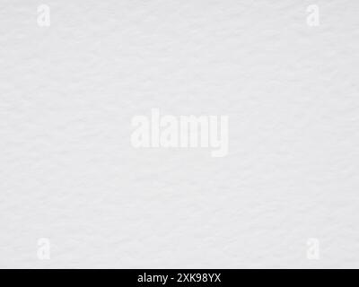 Soft snow white watercolor paper background. Stock Photo