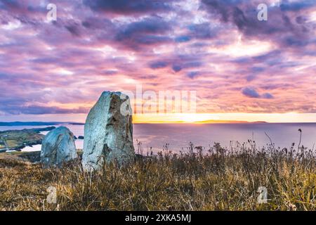 Sunrise over Crookhaven Stock Photo