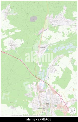 Grez-sur-Loing, Seine-et-Marne, FR, France, Île-de-France, N 48 18' 55'', N 2 41' 20'', map, Cartascapes Map published in 2024. Explore Cartascapes, a map revealing Earth's diverse landscapes, cultures, and ecosystems. Journey through time and space, discovering the interconnectedness of our planet's past, present, and future. Stock Photo