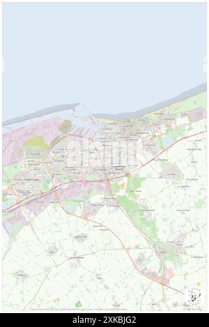 Dunkerque, North, FR, France, Hauts-de-France, N 51 2' 17'', N 2 22' 36'', map, Cartascapes Map published in 2024. Explore Cartascapes, a map revealing Earth's diverse landscapes, cultures, and ecosystems. Journey through time and space, discovering the interconnectedness of our planet's past, present, and future. Stock Photo