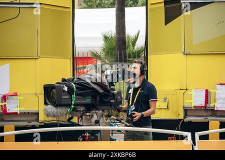 Nice, France - July 21, 2024: Final of the 2024 Tour de France in Nice ...