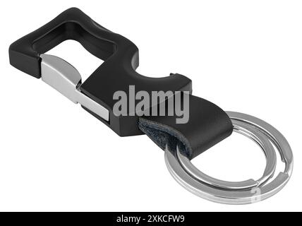 keychain for car keys, on white background in insulation Stock Photo