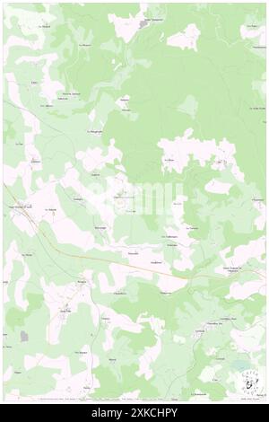 Chavaniac-Lafayette, Haute-Loire, FR, France, Auvergne-Rhône-Alpes, N 45 9' 30'', N 3 34' 50'', map, Cartascapes Map published in 2024. Explore Cartascapes, a map revealing Earth's diverse landscapes, cultures, and ecosystems. Journey through time and space, discovering the interconnectedness of our planet's past, present, and future. Stock Photo