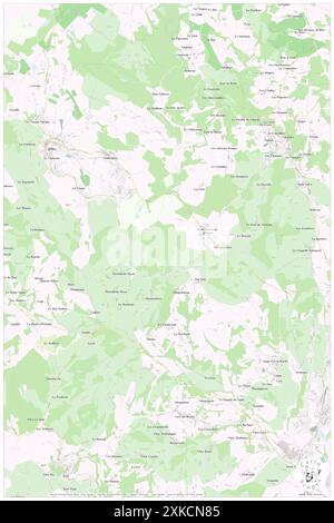 Saint-Bonnet-la-Riviere, Corrèze, FR, France, Nouvelle-Aquitaine, N 45 17' 59'', N 1 22' 9'', map, Cartascapes Map published in 2024. Explore Cartascapes, a map revealing Earth's diverse landscapes, cultures, and ecosystems. Journey through time and space, discovering the interconnectedness of our planet's past, present, and future. Stock Photo