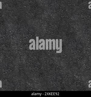 Seamless 4k photo texture photo of black colored patterned leather material. Stock Photo