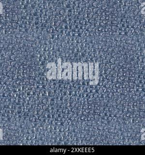 Seamless 4k photo texture photo of blue colored leather material. Stock Photo