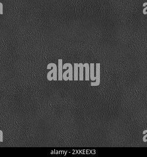 Seamless 4k photo texture photo of black colored leather material. Stock Photo