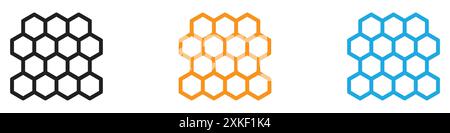 propolis icon vector logo set collection or bundle pack group Stock Vector