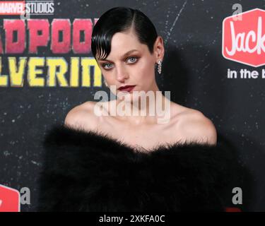 Emma Corrin attends the world premiere of Marvel Studios' 
