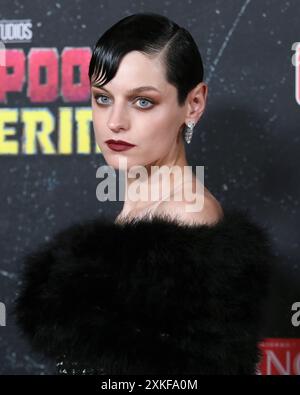 Emma Corrin attends the world premiere of Marvel Studios' 