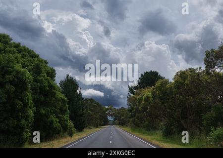 Heading For The Storm Stock Photo