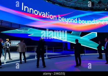 Global Combat Air Programme design concept unveiled at the Farnborough ...