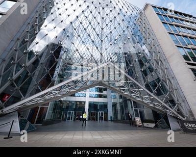 55 Baker Street London, offices of  BDO, Knight Frank and Brevan Howard Stock Photo