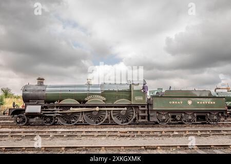 GWR 'Saint' 4-6-0 No. 2999 'Lady of Legend', Didcot Railway Centre, Oxfordshire, England, UK Stock Photo