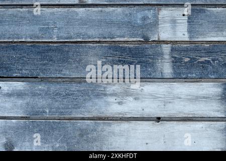 background from old boards laid horizontally Stock Photo