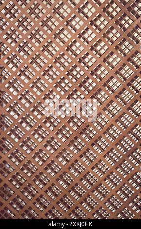 Wood texture with checked patterns as background Stock Photo