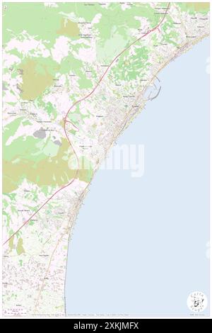 Spiaggia di Borghetto Santo Spirito, IT, Italy, N 44 6' 36'', N 8 14' 42'', map, Cartascapes Map published in 2024. Explore Cartascapes, a map revealing Earth's diverse landscapes, cultures, and ecosystems. Journey through time and space, discovering the interconnectedness of our planet's past, present, and future. Stock Photo