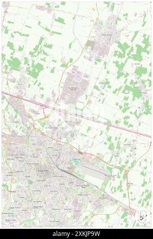 Reggio Emilia AV Mediopadana Railway Station, Provincia di Reggio Emilia, IT, Italy, Emilia-Romagna, N 44 43' 29'', N 10 39' 10'', map, Cartascapes Map published in 2024. Explore Cartascapes, a map revealing Earth's diverse landscapes, cultures, and ecosystems. Journey through time and space, discovering the interconnectedness of our planet's past, present, and future. Stock Photo