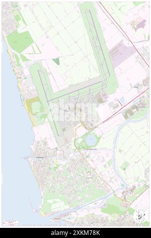 Fiumicino Aeroporto Railway Station, Città metropolitana di Roma Capitale, IT, Italy, Lazio, N 41 47' 35'', N 12 15' 7'', map, Cartascapes Map published in 2024. Explore Cartascapes, a map revealing Earth's diverse landscapes, cultures, and ecosystems. Journey through time and space, discovering the interconnectedness of our planet's past, present, and future. Stock Photo