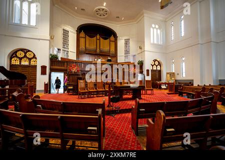 Brisbane, QLD, Australia - City Tabernacle Baptist Church interior Stock Photo