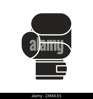 Boxing glove icon isolated. boxing accessory sign. Boxer uniform symbol Stock Vector