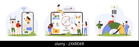 speed router cartoon vector illustration Stock Vector Image & Art - Alamy