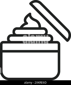 Lotion icon vector image. Suitable for mobile application web application and print media. Stock Vector