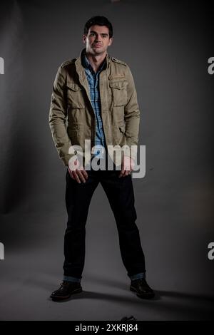 Jimmy Anderson Portrait Session Stock Photo