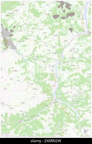 La Valle, Provincia di Reggio Emilia, IT, Italy, Emilia-Romagna, N 44 24' 15'', N 10 36' 38'', map, Cartascapes Map published in 2024. Explore Cartascapes, a map revealing Earth's diverse landscapes, cultures, and ecosystems. Journey through time and space, discovering the interconnectedness of our planet's past, present, and future. Stock Photo