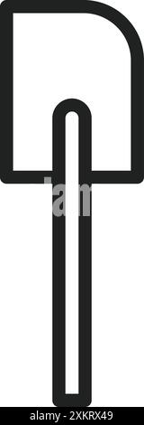 Spatula icon vector image. Suitable for mobile application web application and print media. Stock Vector