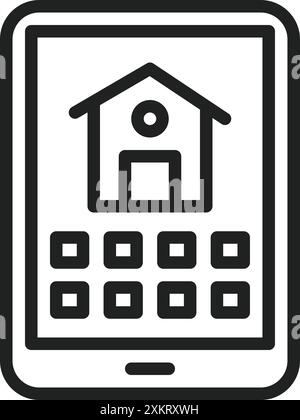 Tablet Controller icon vector image. Suitable for mobile application web application and print media. Stock Vector