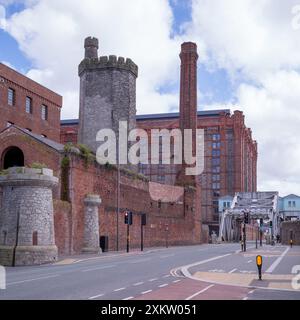 The Titanic Hotel in the redeveloped Stanley Dock, Vauxhall, Liverpool Stock Photo