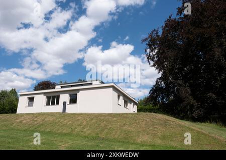 Haus am Horn, first Bauhaus model house in Weimar, designed by Georg Muche Stock Photo