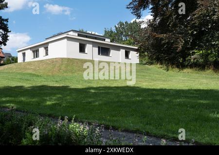 Haus am Horn, first Bauhaus model house in Weimar, designed by Georg Muche Stock Photo