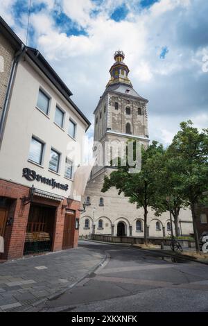 St. Ursula one of twelve large Romanesque basilicas in the old town of Cologne Stock Photo