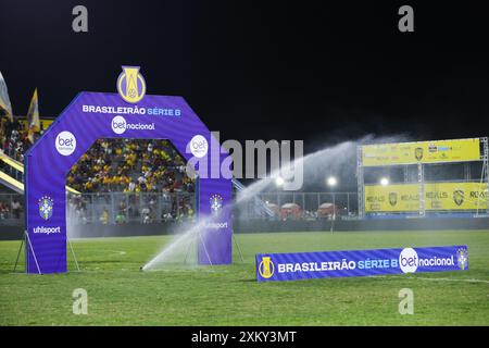 Manaus, Brazil. 24th July, 2024. AM - MANAUS - 07/24/2024 - BRASILEIRO B 2024, AMAZONAS x GUARANI - General view of the Carlos Zamith stadium for the match between Amazonas and Guarani for the Brazilian B 2024 championship. Photo: Antonio Pereira/AGIF (Photo by Antonio Pereira/AGIF/Sipa USA) Credit: Sipa USA/Alamy Live News Stock Photo