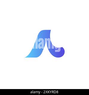 Letter A Logo vector. Initial A Icon Stock Vector
